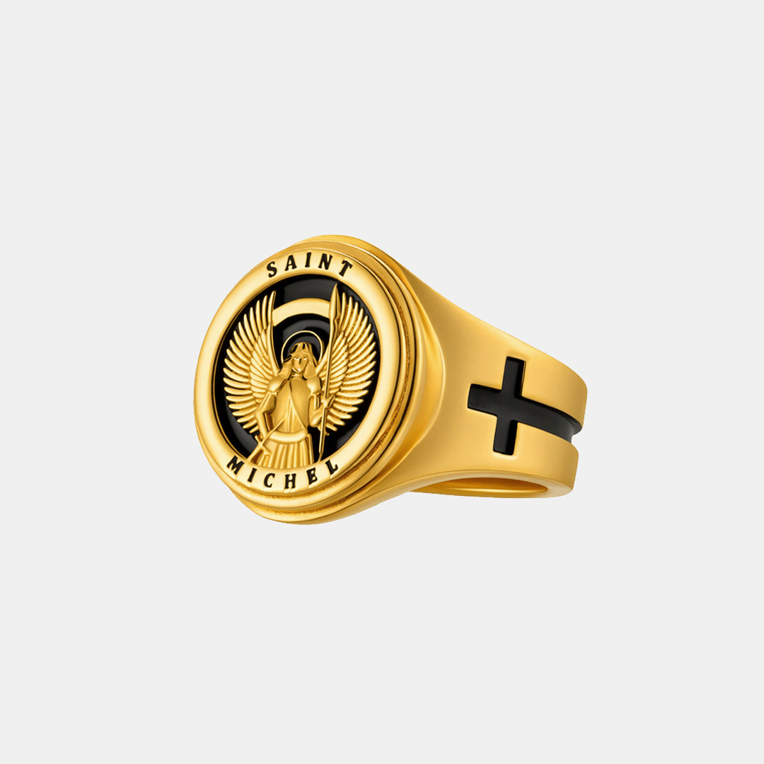 Chevalière Archange Saint Michel "Quis Ut Deus"