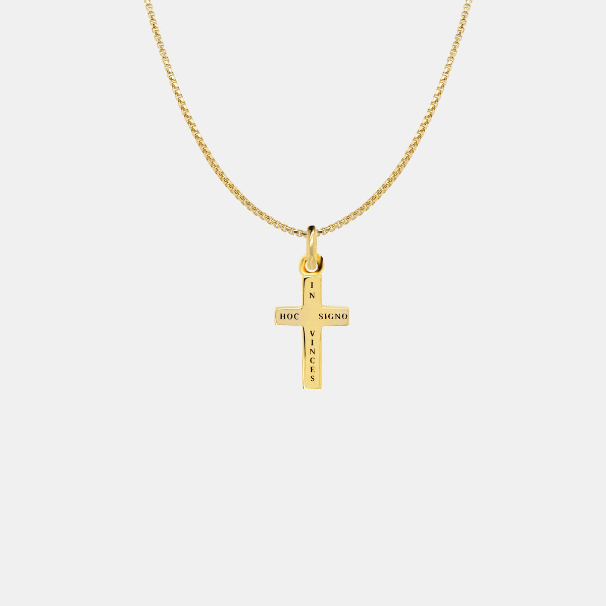 Collier croix Fides