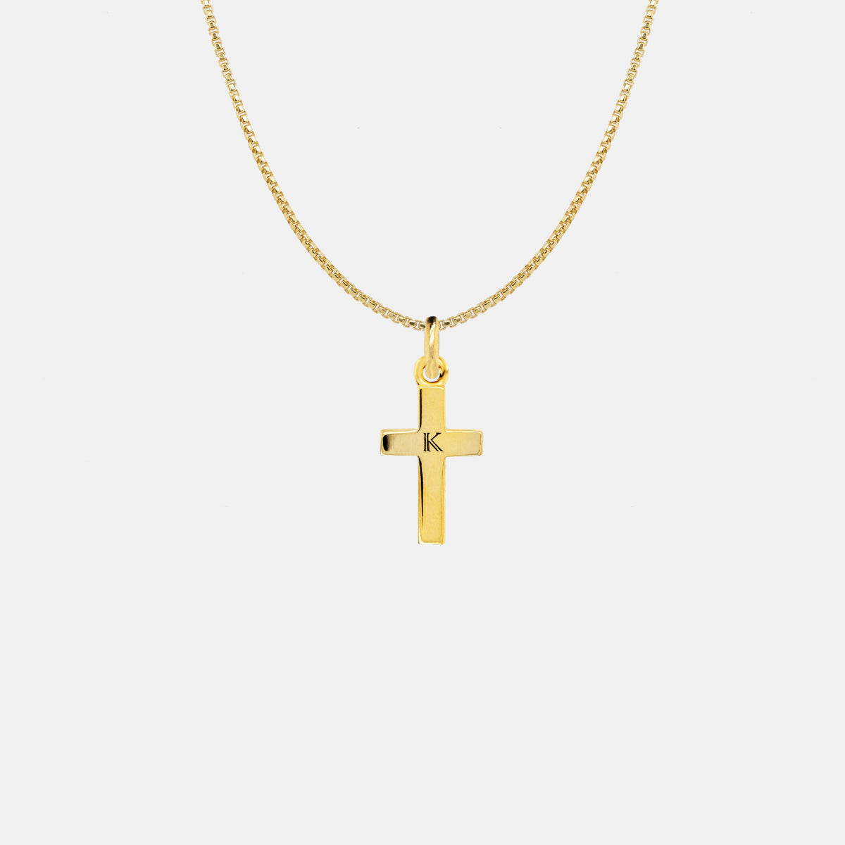 Collier croix Fides