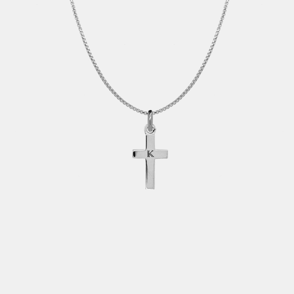 Collier croix Fides