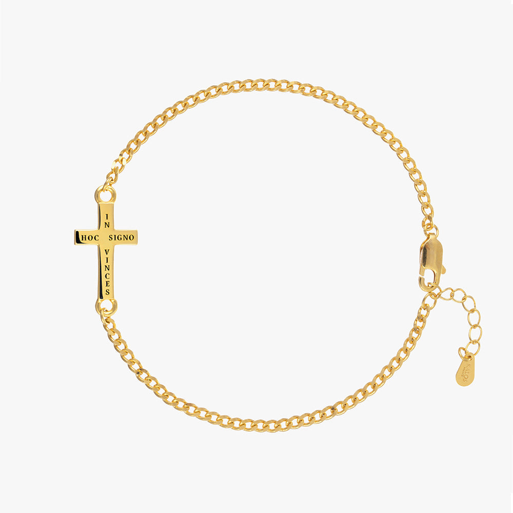 Bracelet croix Fides