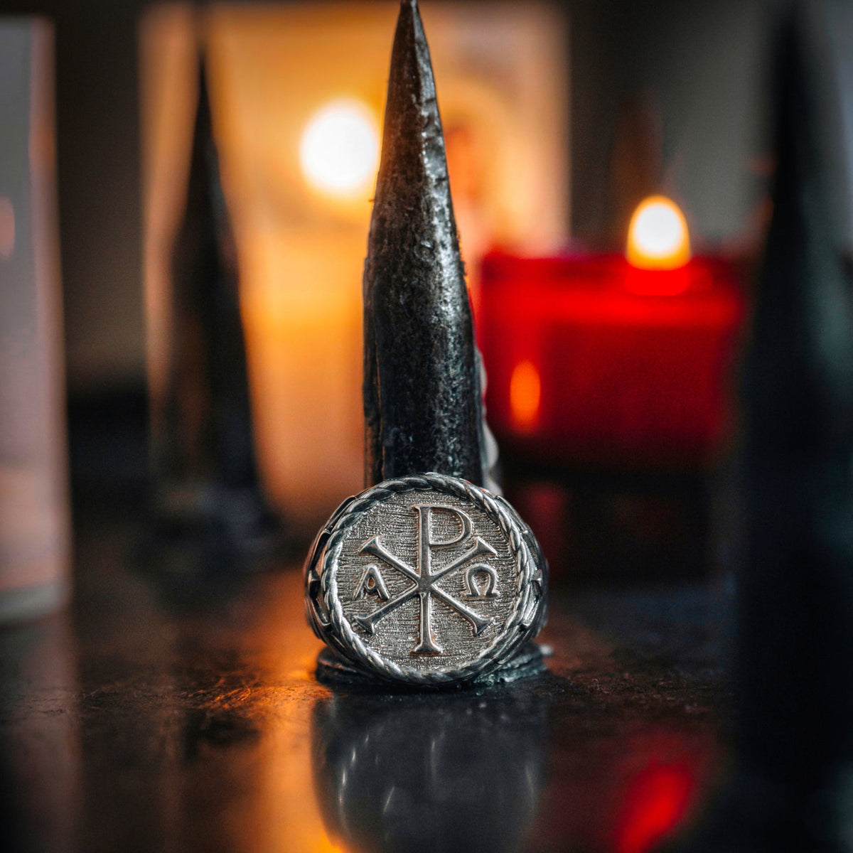 Chevalière Chrisme "Virtus"