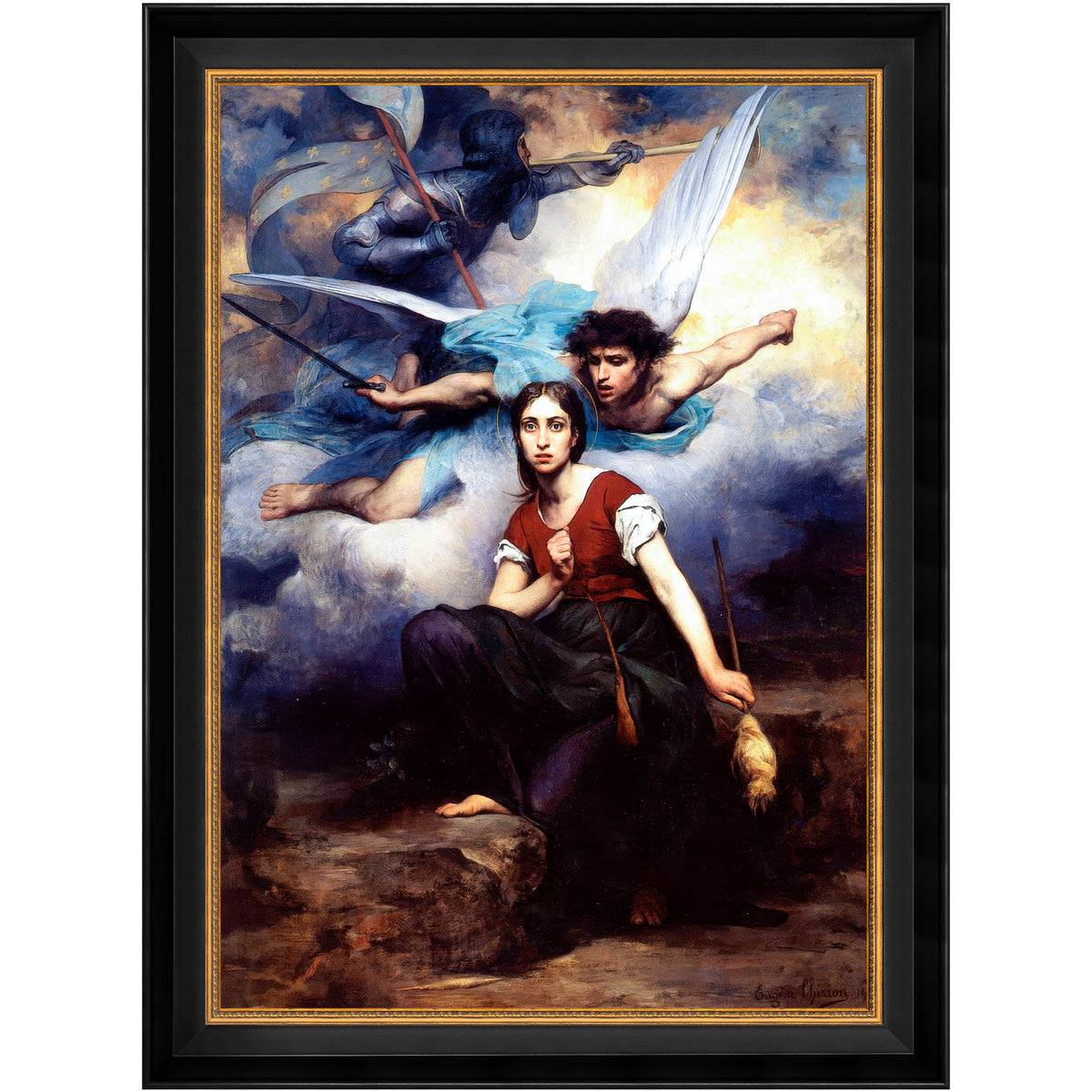 Jeanne d’Arc écoutant ses voix