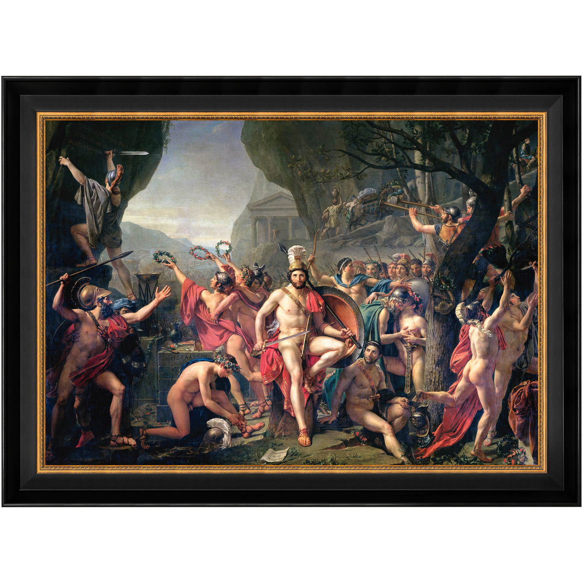 Léonidas aux Thermopyles