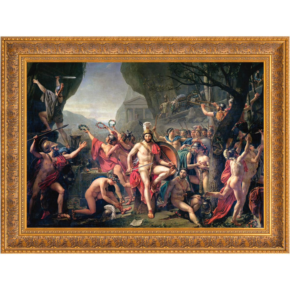Léonidas aux Thermopyles