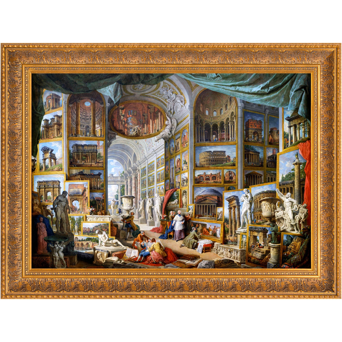 Galerie de vues de la Rome antique